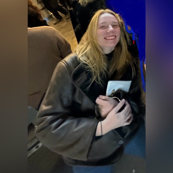 Nunez Water Repellent Faux Shearling Lined Faux Leather Jacket - Picture 4 of 5